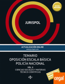 TEMARIO OPOSICION ESCALA BASICA POLICIA NACIONAL V.2/C.SOCIALES