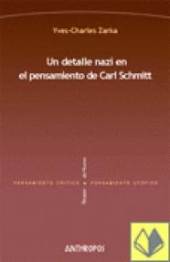 UN DETALLE NAZI EN EL PENSAMIENTO DE CARL SCHMITT - 166