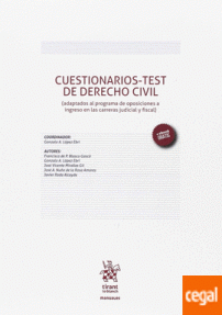 CUESTIONARIOS- TEST DE DERECHO CIVIL - MANUALES