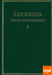 DE LA NATURALEZA; T.1 - LIBROS I- III