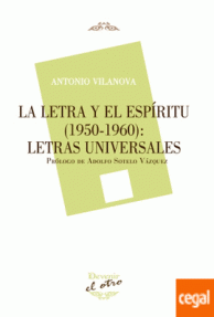 LETRA Y EL ESPIRITU (1950- 1960) LETRAS UNIVERSALES