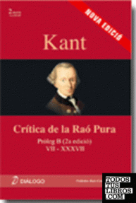 KANT: CRITICA DE LA RAO PURA