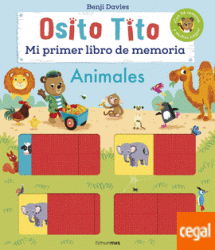 OSITO TITO. MI PRIMER LIBRO DE MEMORIA. ANIMALES - TELA