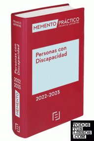 MEMENTO PRACTICO - PERSONAS CON DISCAPACIDAD 2022- 2023
